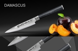 Нож кухонный стальной универсальный Samura Damascus SD-0021/G-10
