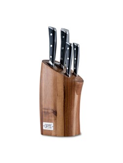 Набор кухонных ножей Gipfel Laffi Black 9925 - фото 8282