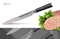 Нож кухонный стальной для нарезки Samura Mo-V SM-0045/G-10